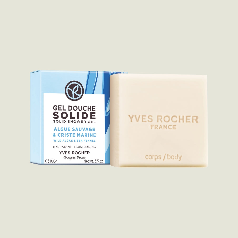 Moisturizing Solid Shower Gel Wild Algae & Sea Fennel 100G