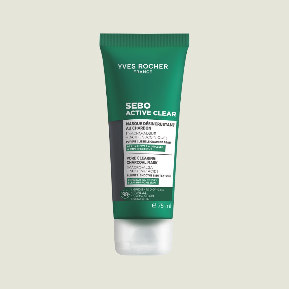 Sebo Active Clear Pore Clearing Charcoal Mask 75ml