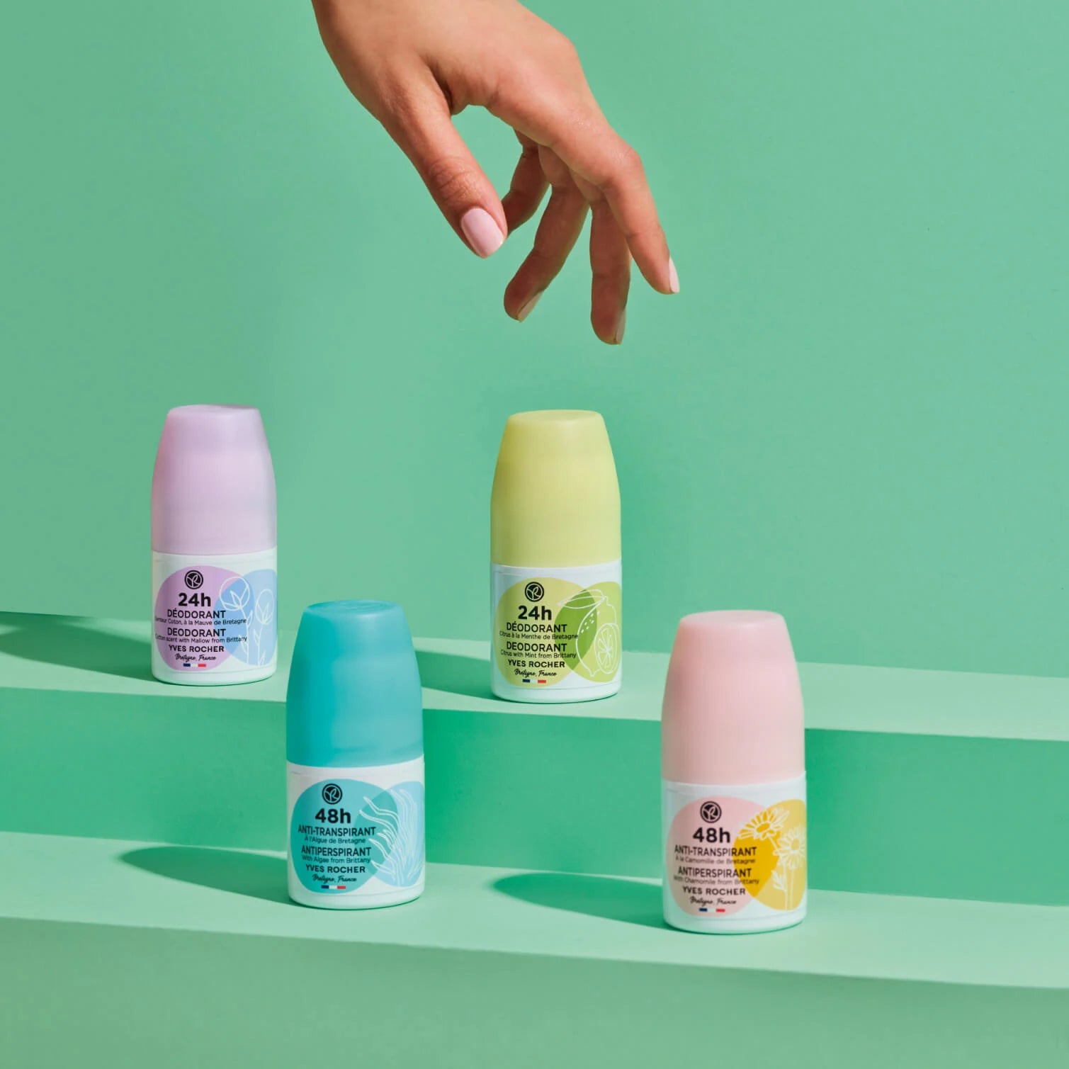 24H Deodorant with Mauve Coton 50ml
