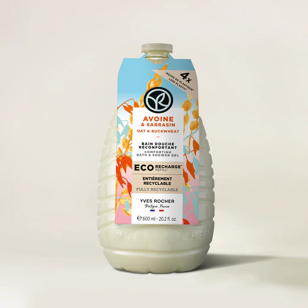 Eco-Refill Buckwheat & Oat Milk Shower Gel 600ml