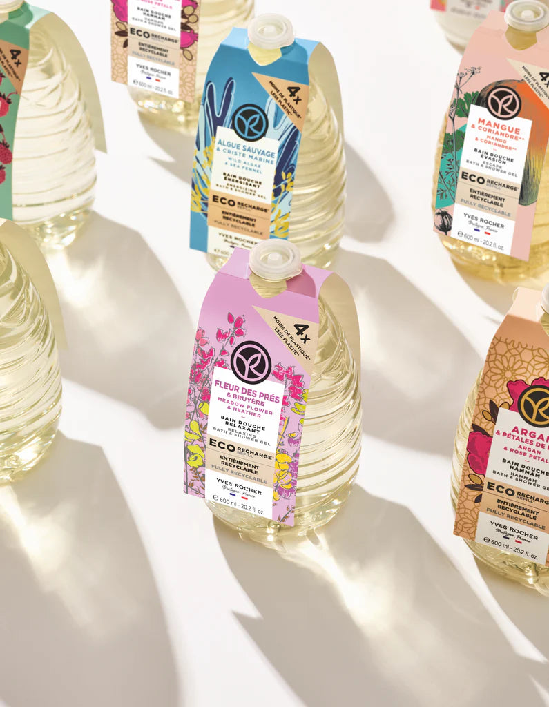 Eco-Refill Argan & Rose Shower Gel 600ml