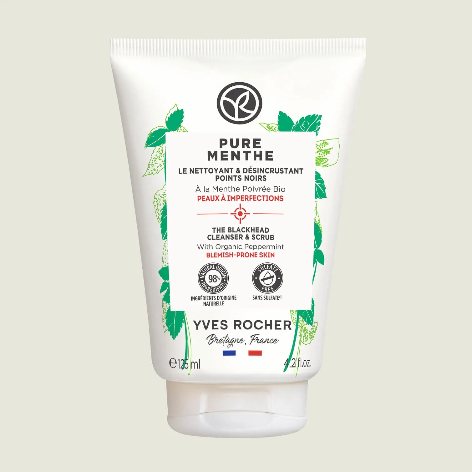 Pure Menthe The Blackhead Cleanser & Scrub 125ml