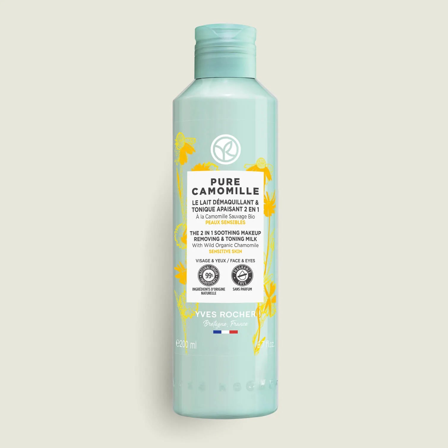 Pure Camomille The 2 in 1 Soothing Makeup Remover & Toner 200ml