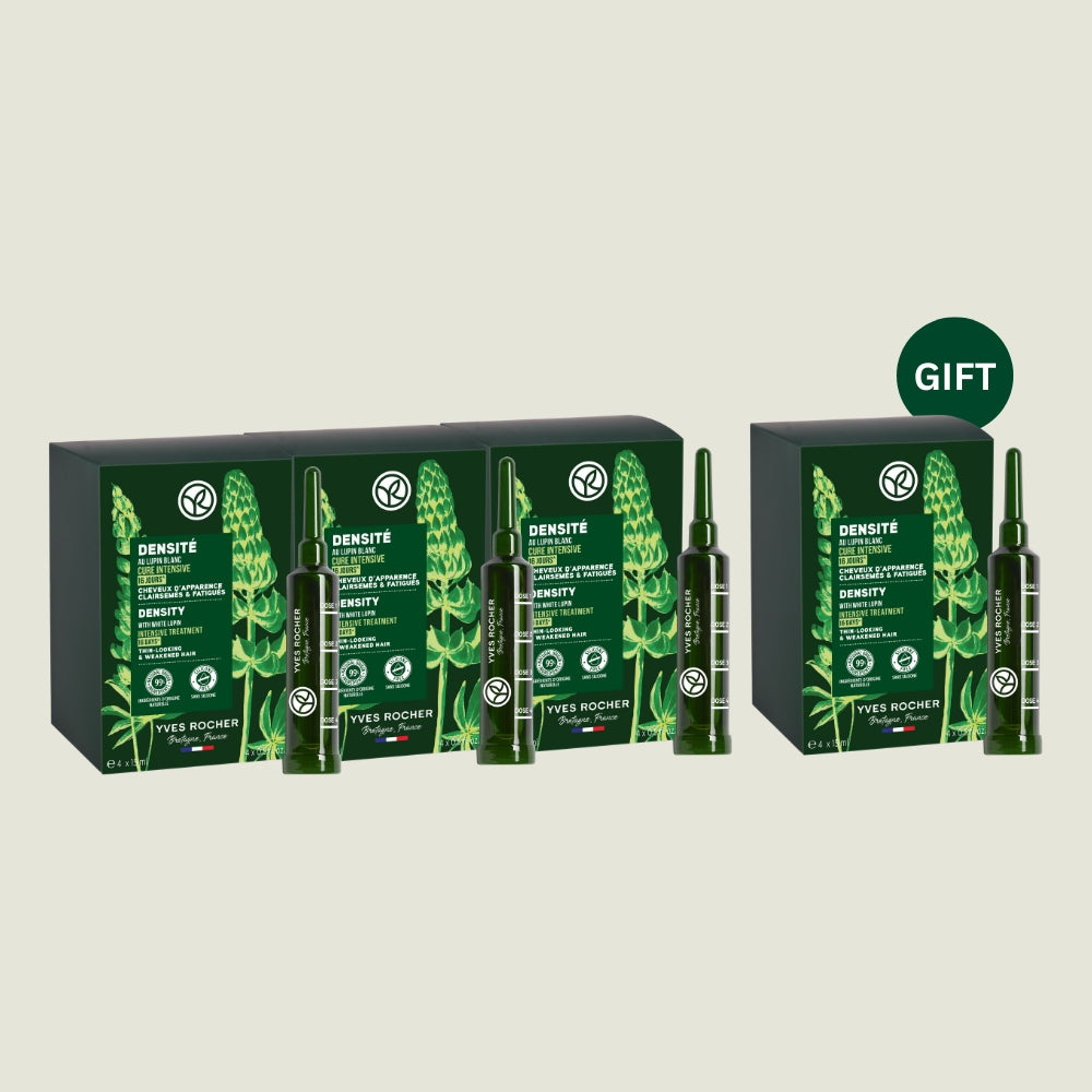 Anti Hair Loss Intensive Density Treatment Package ( Buy 3 get 15% off + Get 1 Free)