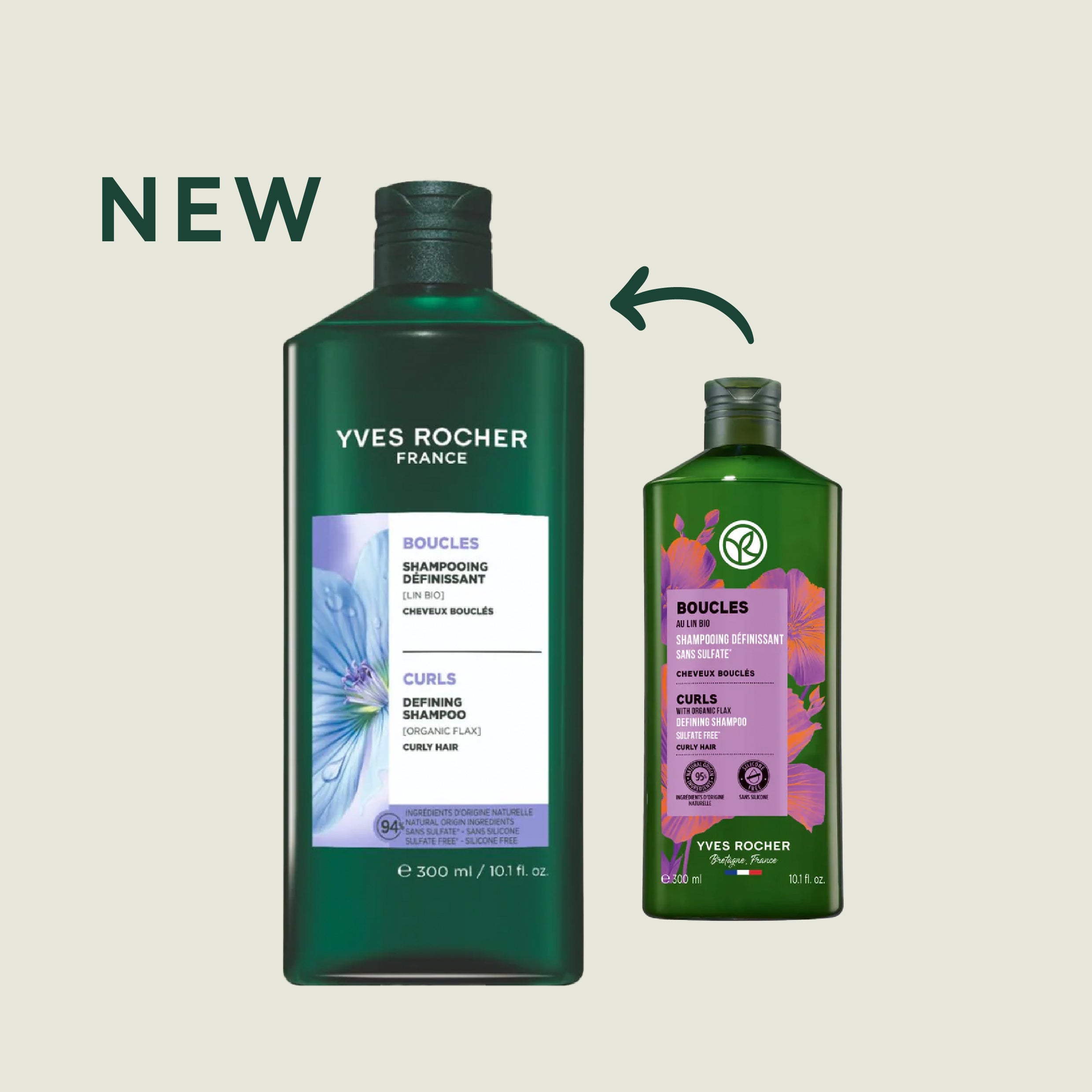 亞麻籽曲髮修護洗髮乳 300ml