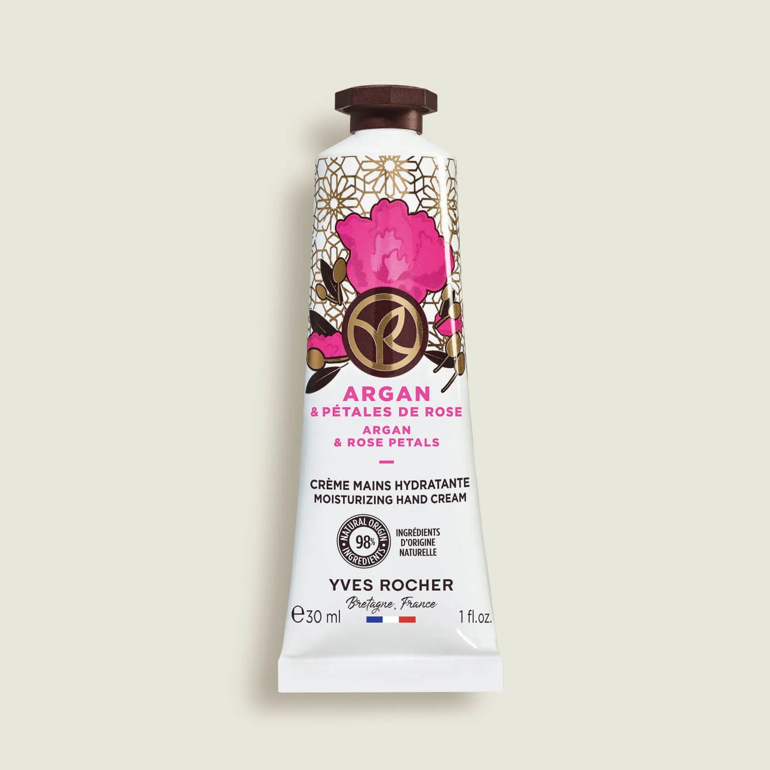 Moroccan Argan & Rose Hand Cream 30ml