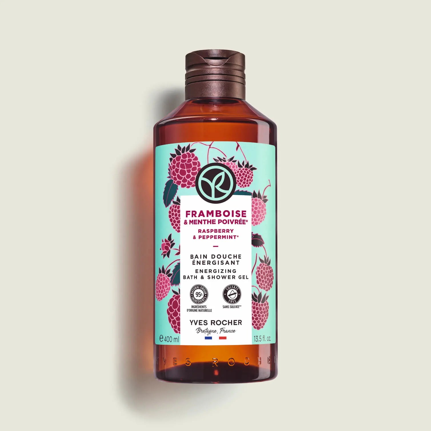 Raspberry & Peppermint Shower gel 400ml