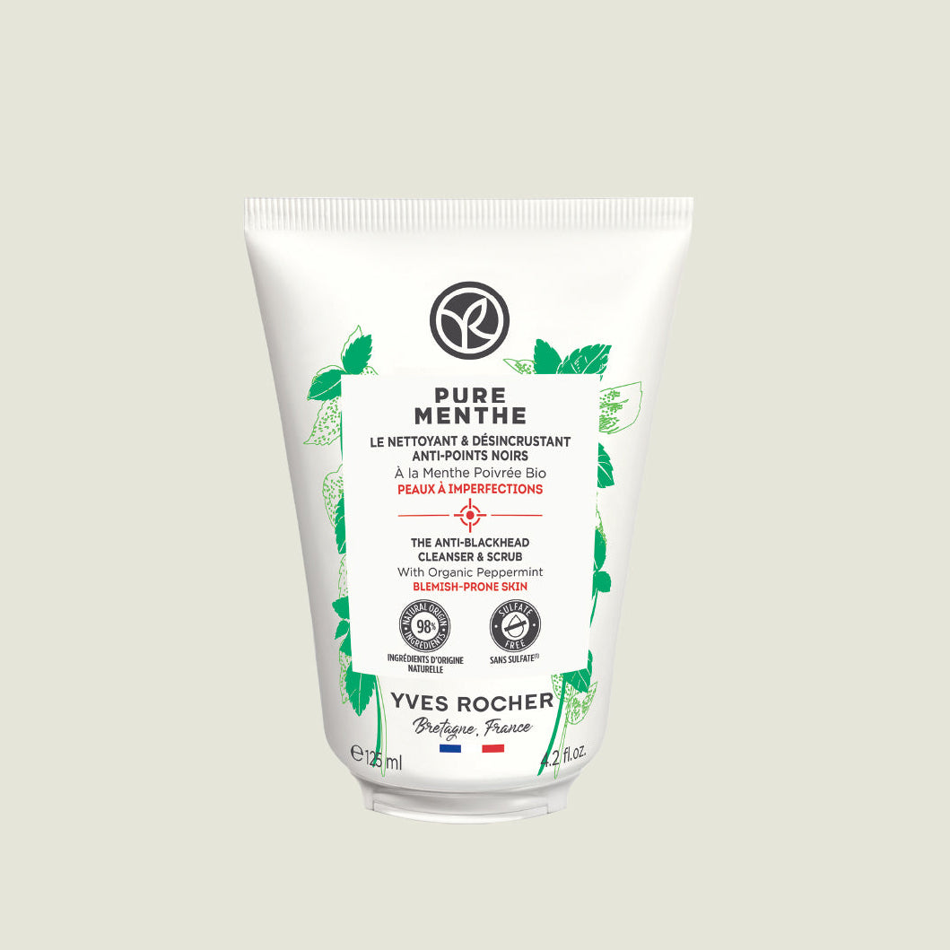 有機薄荷清爽淨肌潔面磨砂霜 125ml