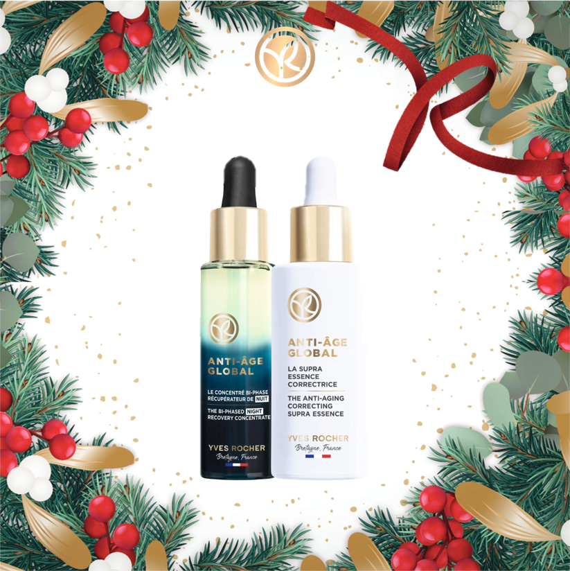 [節日套裝] 皇牌花萃幹細胞再生雙精華套裝