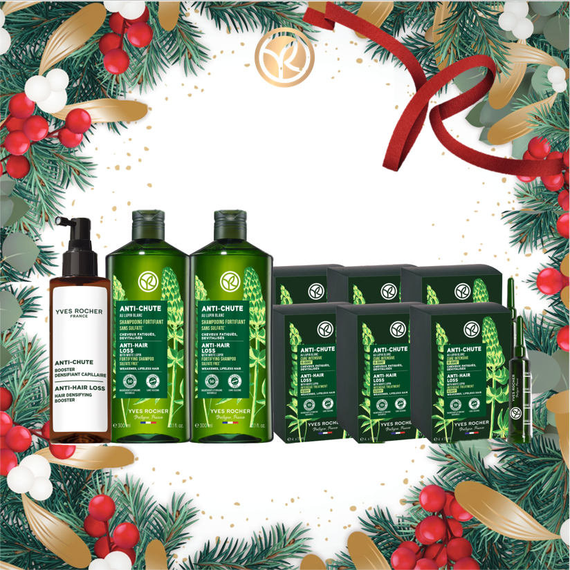 [節日套裝] 皇牌防脫育髮全效療程套裝