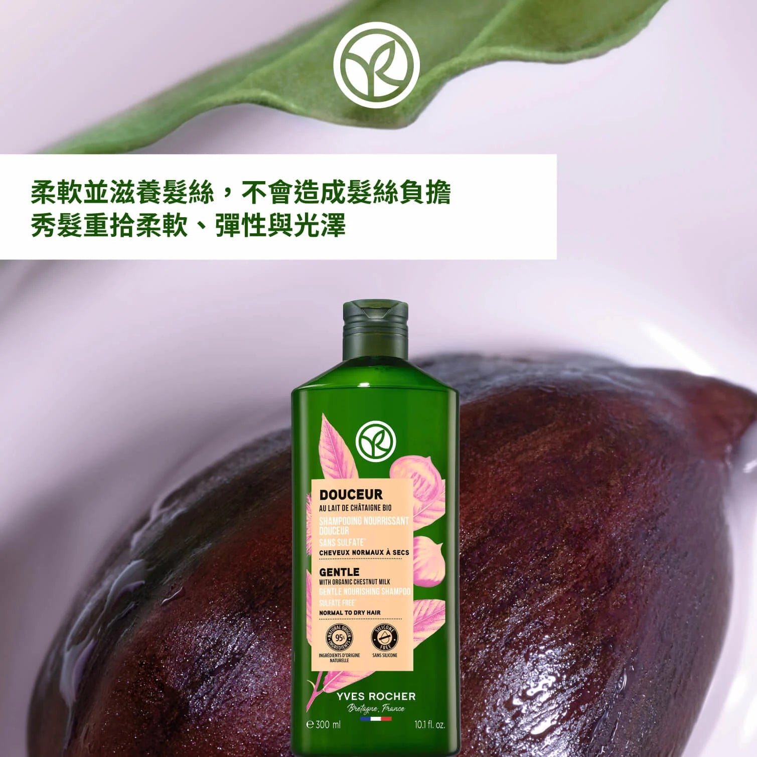 栗果溫和滋養洗髮乳 300ml