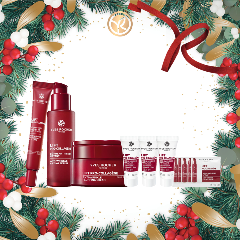 [節日套裝] 膠原寒冰花全效修護套裝