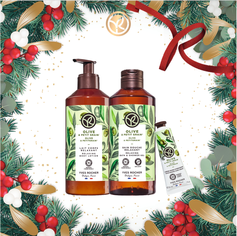 [節日套裝] 橄欖舒緩身體潤膚套裝