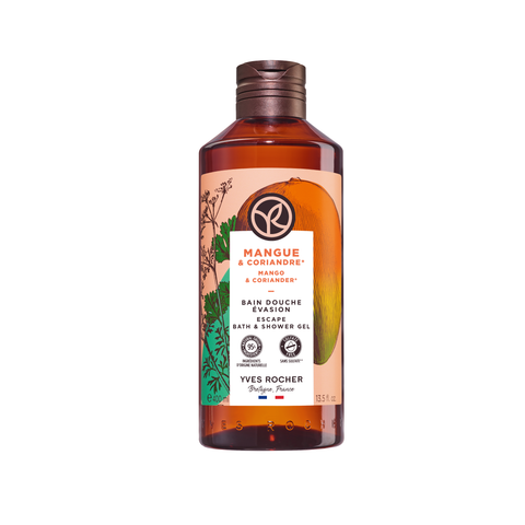 Energizing Mango Coriander Bath and Shower Gel 400ml