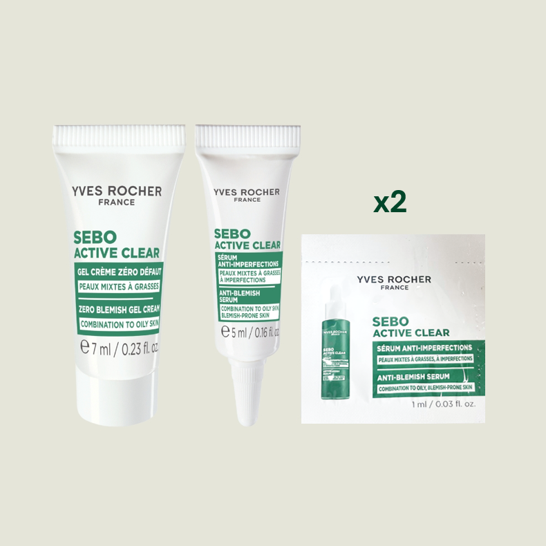 [Online Exclusive] NEW Sebo Active Clear Experience Set (value $107)