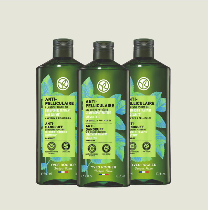 薄荷紅石榴抗屑洗髮套裝(3支裝)