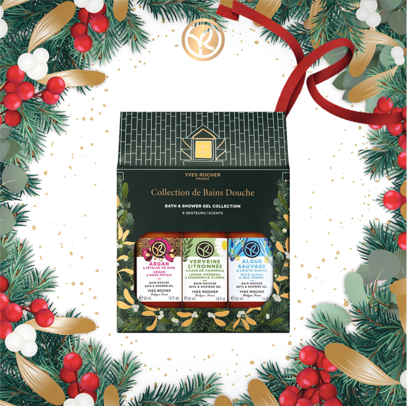 [聖誕系列 官網限定] 煥然精萃沐浴禮盒 50ML*6